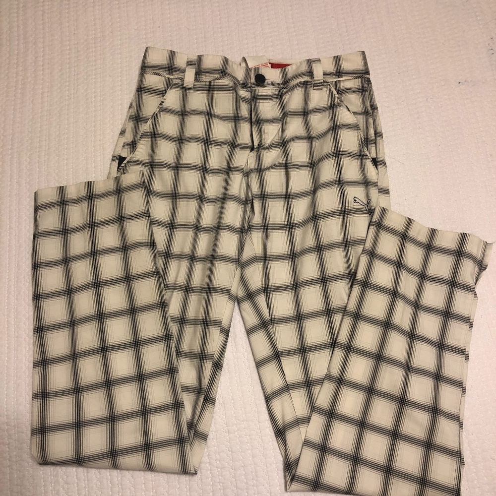 Plaid Golf Pants